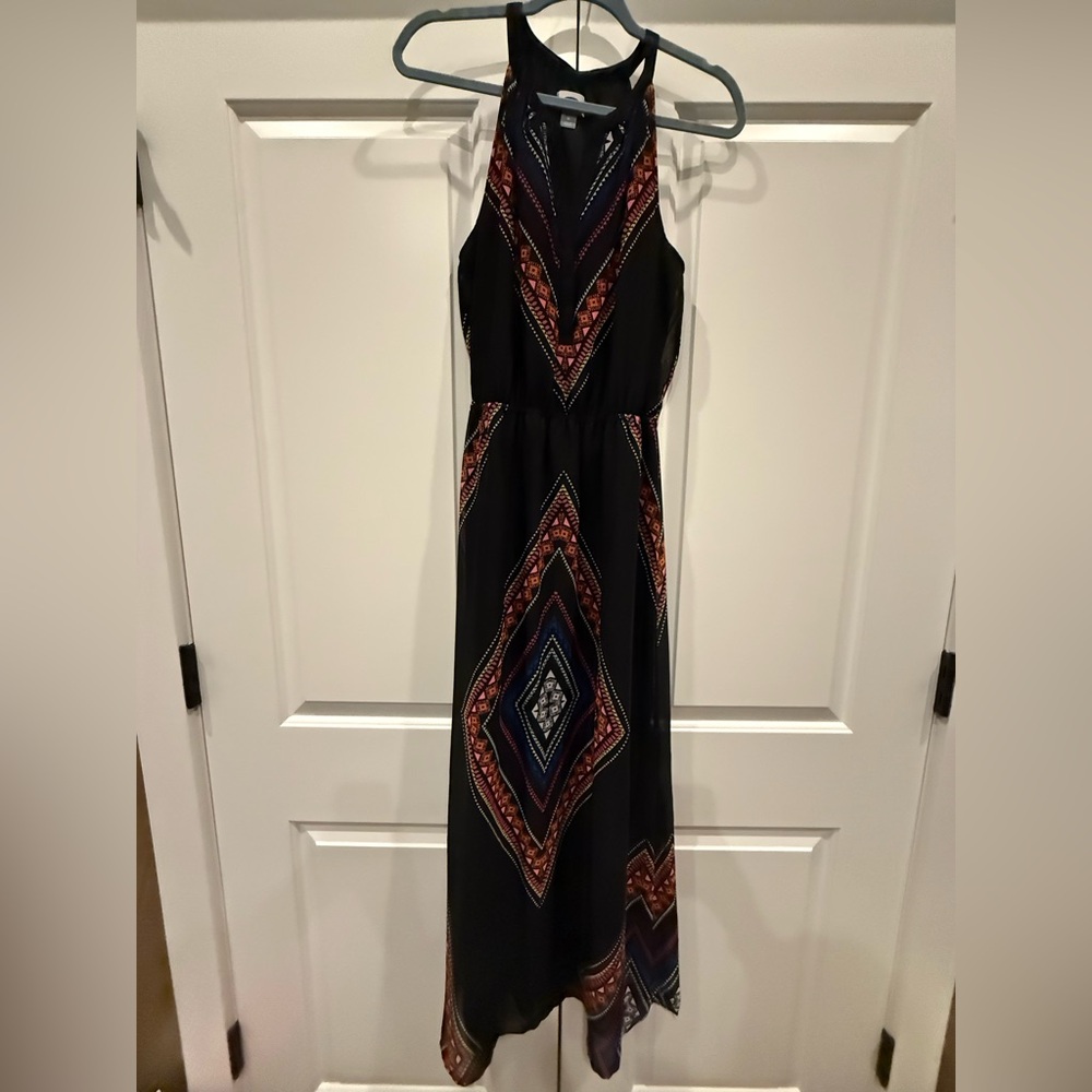 Elegant Black Maxi Dress